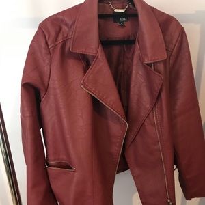 A.N.A Faux leather Moto jacket